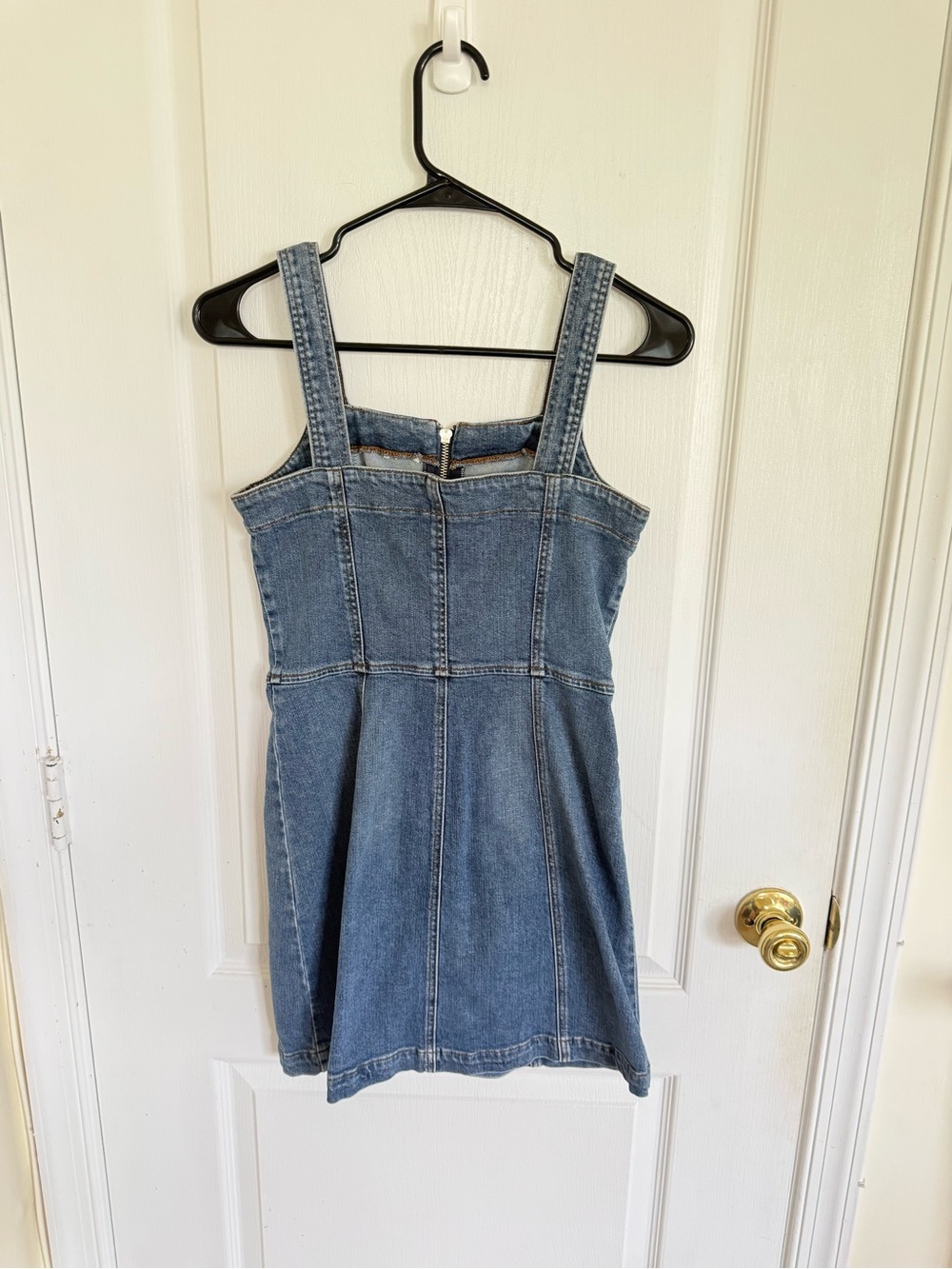Reformation Randy Denim Mini Dress - Picture 6 of 6